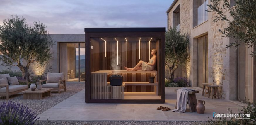 individuelles sauna haus