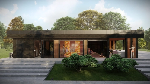Mehr als Wellness Saunahaus: Premium Lebensgefühl - iSauna Design Home Mehr als Wellness Saunahaus: Premium Lebensgefühl - iSauna Design Home