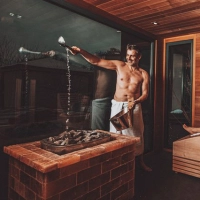 Sauna Ofen mit Aufguss Wien