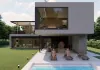 Modern Design Holzfassade 