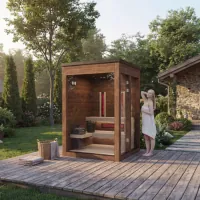 Kombinierte sauna
