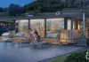 Individuelles Saunahaus mit spa