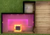 Exclusive Saunahaus mit Dusche Exclusive Saunahaus mit Dusche