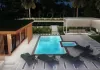 Privat Wellness Terrasse mit Poolhaus