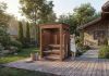Kombinierte sauna