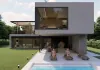 Modern Design Holzfassade