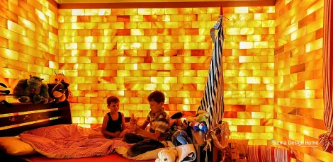 Himalaya Salz im Kinderzimmer Wien