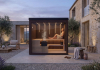 Luxus finnische Gartensauna Fusion