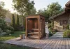 Kombinierte Außensauna MySauna eco Kombinierte Außensauna MySauna eco