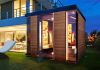 Luxus Design Außen Sauna Exclusive Garden Wien