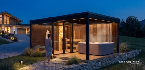 aussen saunahaus