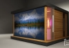 Luxus Design Saunahaus nach Maß