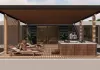 Modern Holz Terrasse